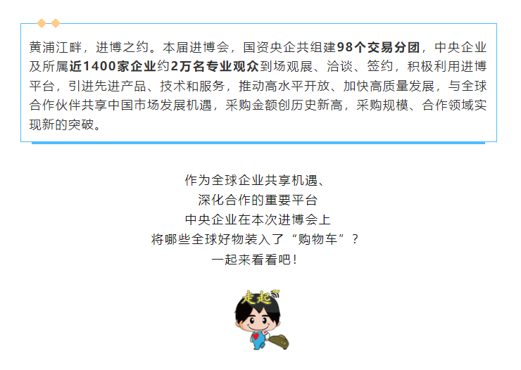[国资小新]买全球惠全球！进博会央企“海淘”精品再立异高！-6686体育