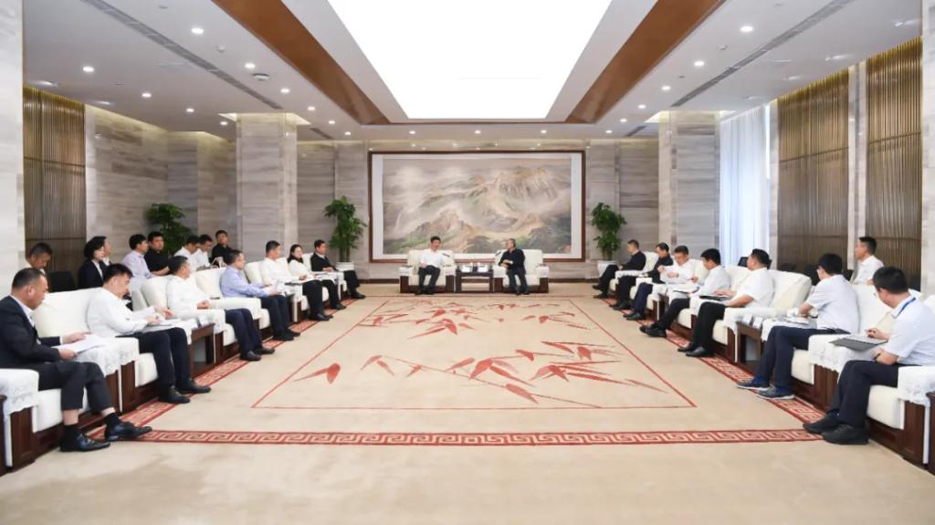 张彦军会见辽宁省副省长靳国卫-6686体育