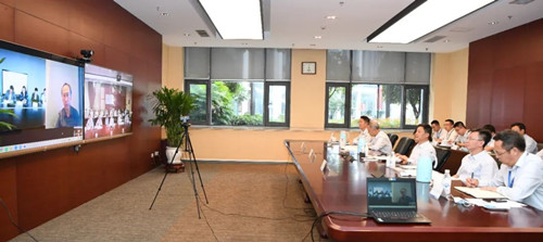 俞培根与法国电力集团举行视频会晤-6686体育
