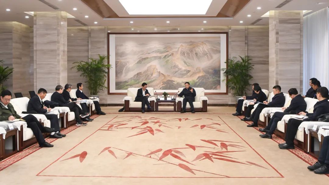 俞培根会见川投集团党委书记、董事长吴晓曦-6686体育