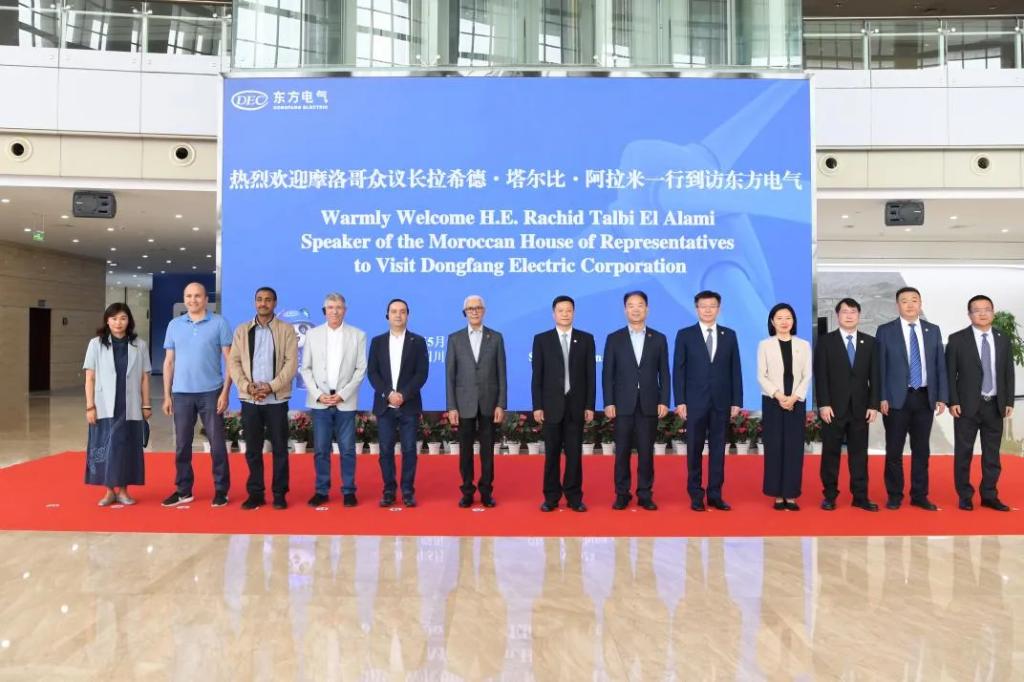 摩洛哥众议长阿拉米会见6686体育电气集团-6686体育