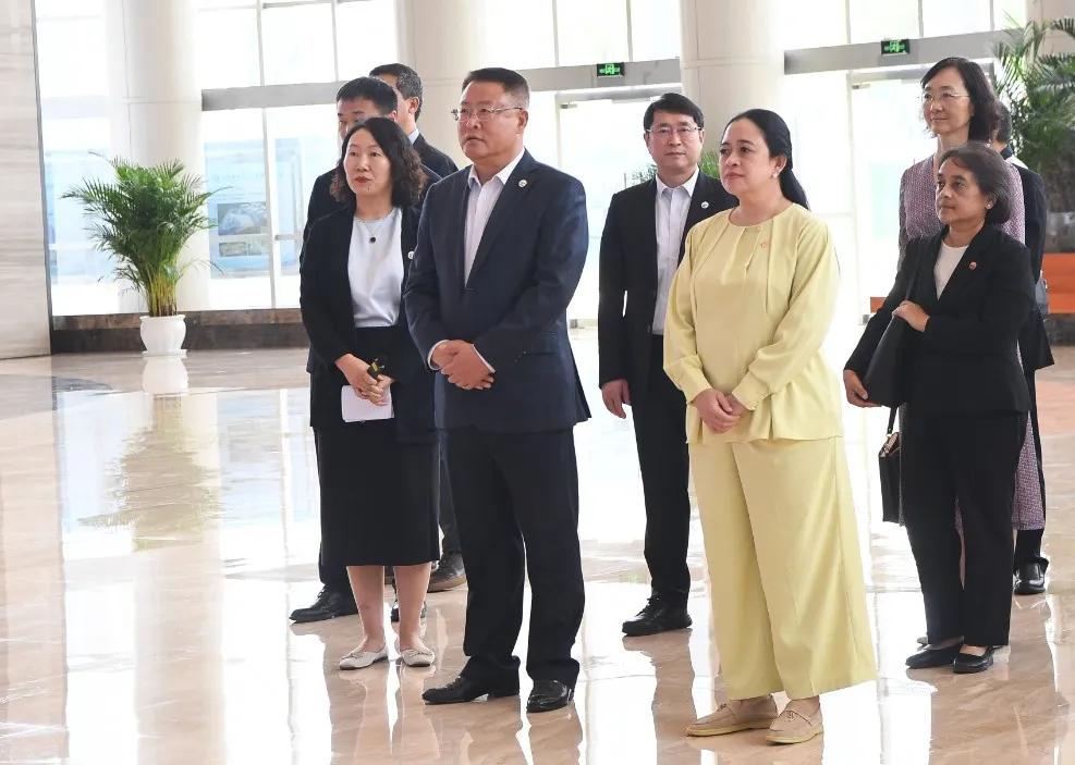 印尼国聚会长布安到访6686体育电气集团-6686体育