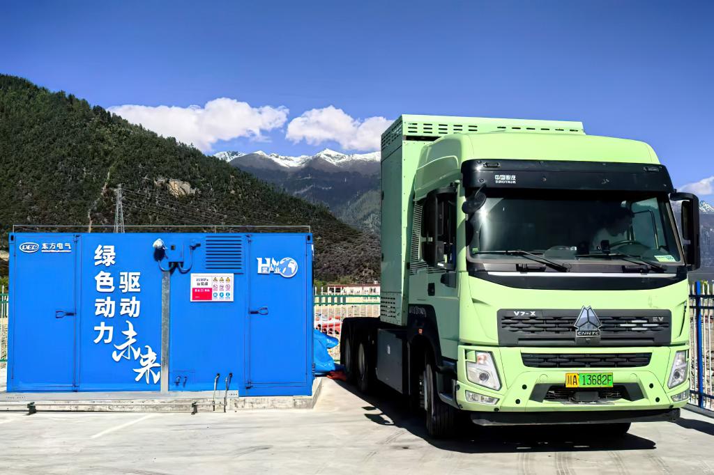 [国资委网站]西藏首台氢能重型卡车乐成试车-6686体育