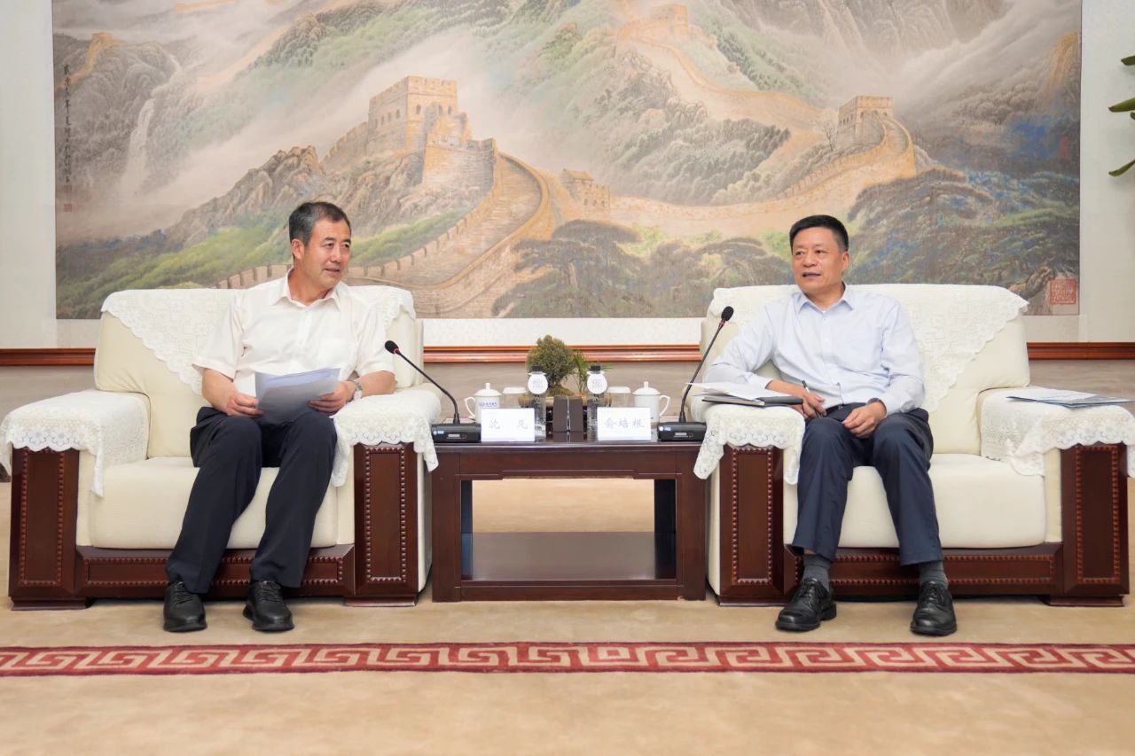 俞培根会见宁夏回族自治区人大常委会副主任沈凡-6686体育