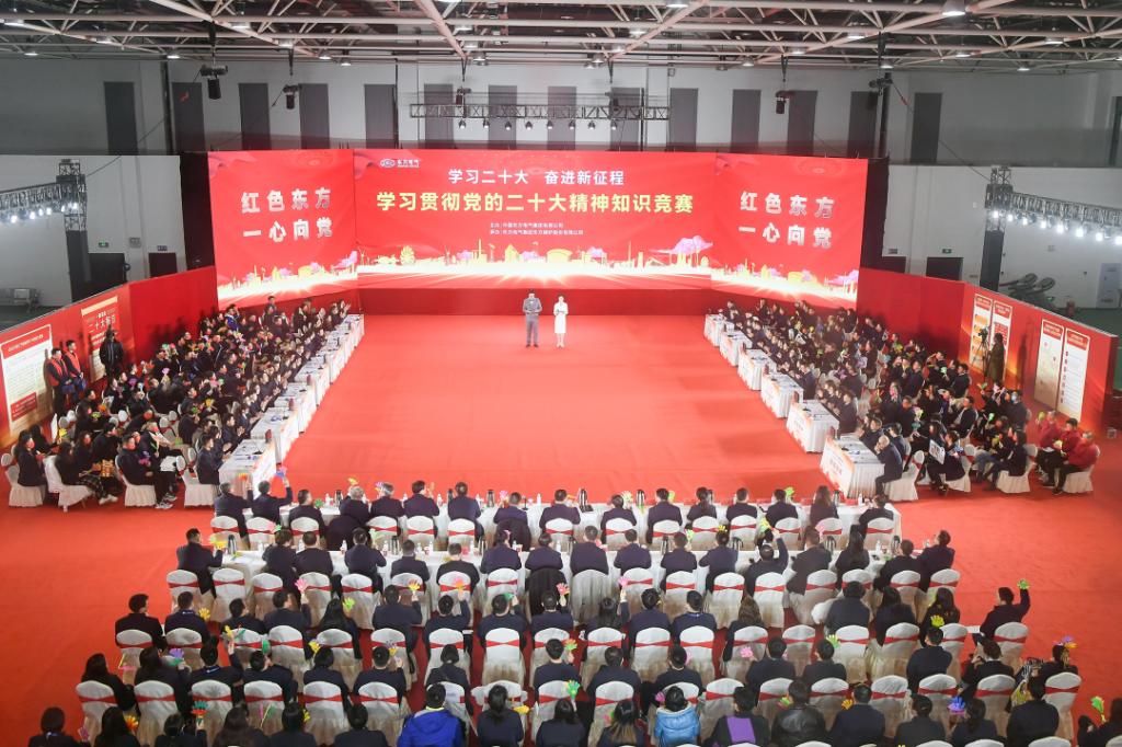 6686体育电气集团学习贯彻党的二十大精神知识竞赛乐成举行-6686体育