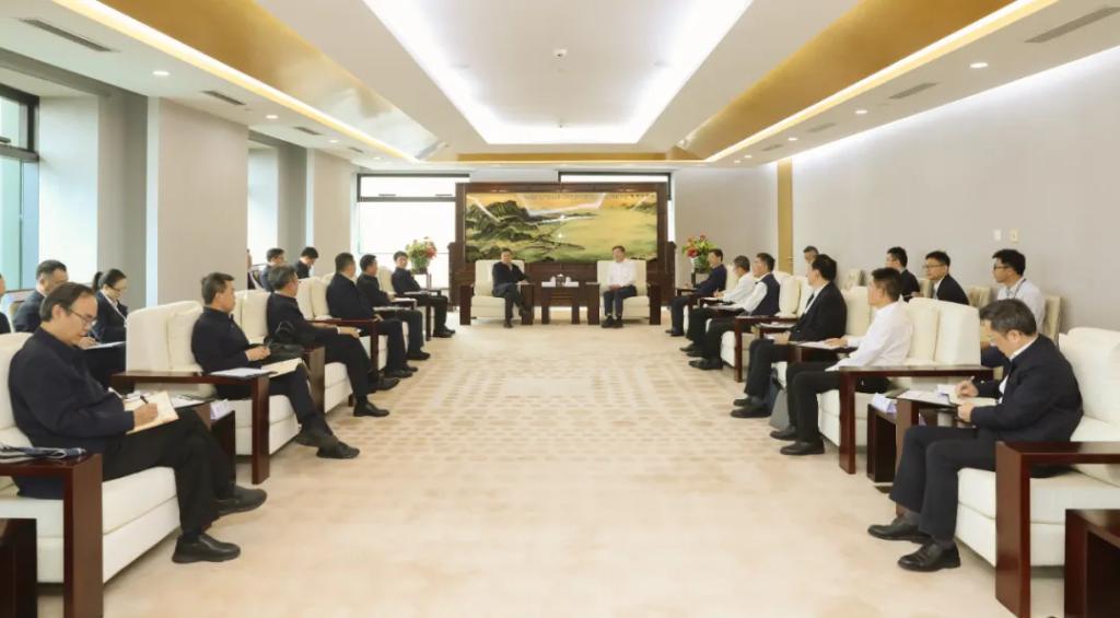 俞培根率队会见中国广核集团-6686体育